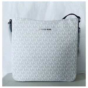 New!! Michael Kors crossbody bright white